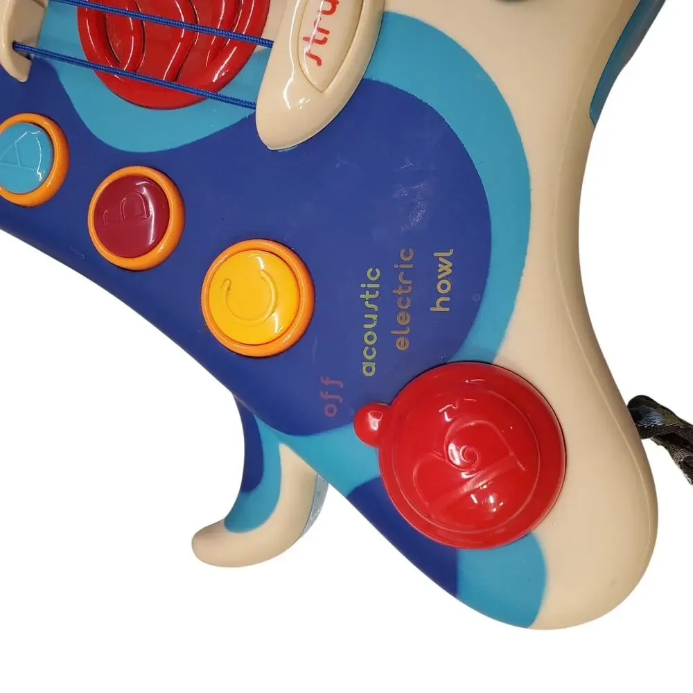 B Toys Electric Guitar Interactive Dog Woofer Guitar Musical Toys WORKS